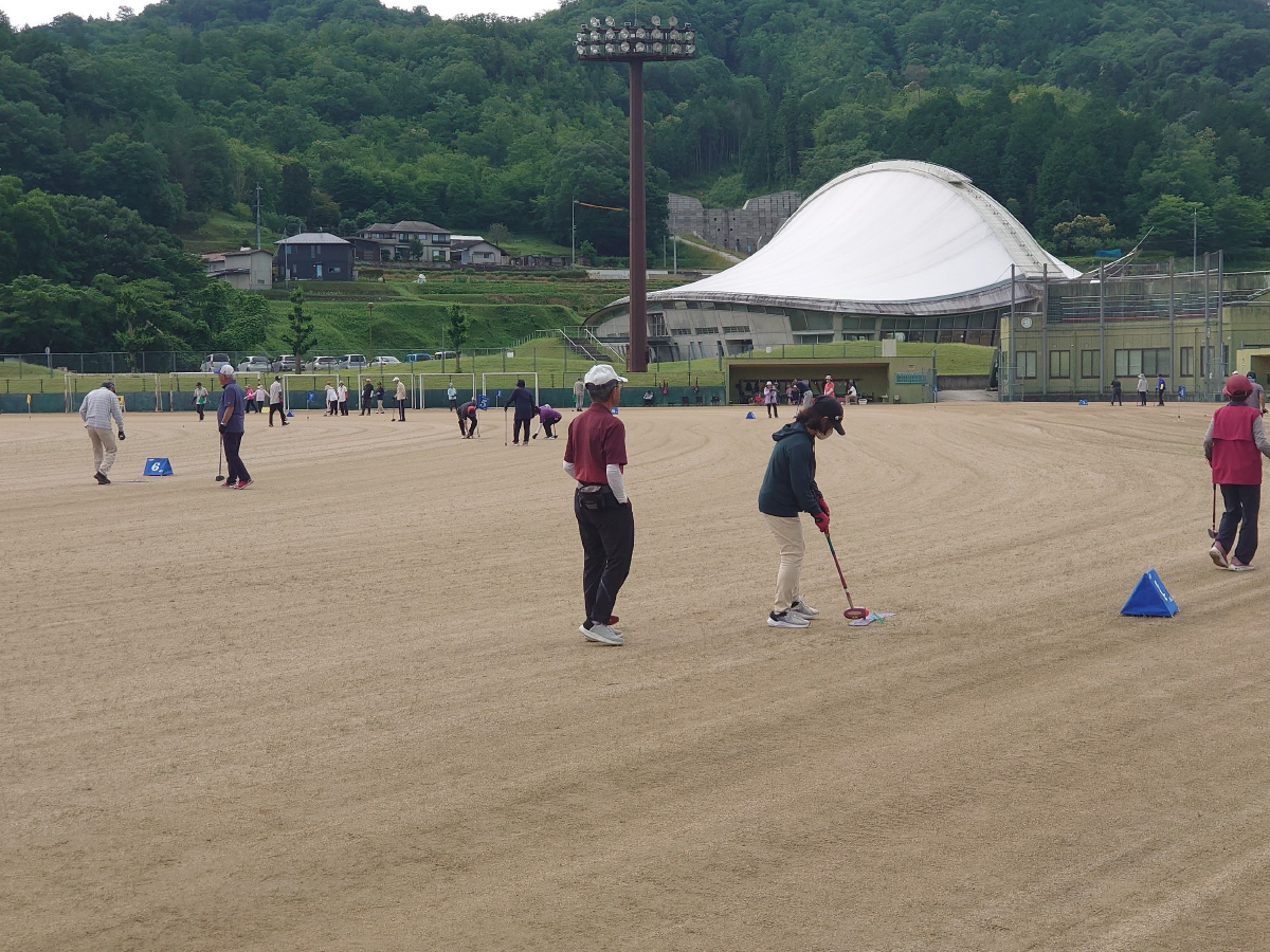 白竜湖スポーツ村公園：グランドゴルフ大会